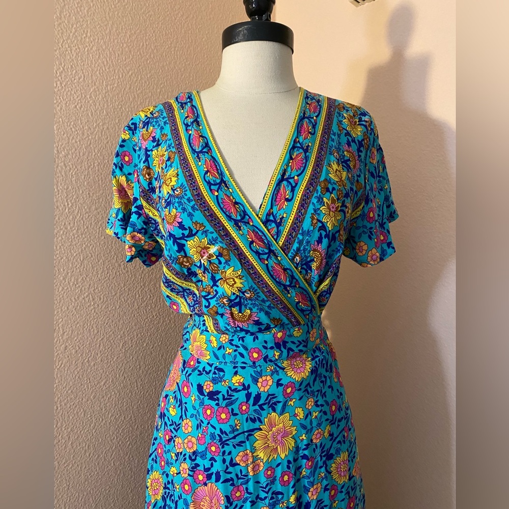 Maxi Dress Boho Floral Dress
